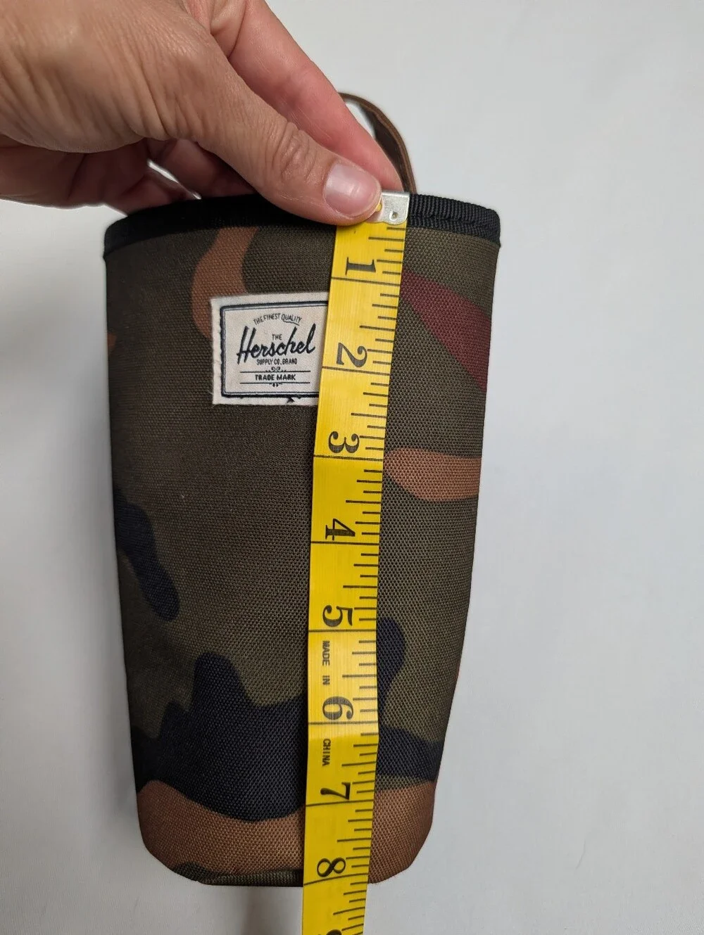 Herschel Supply Co. Alexander Woodland Camo Insulated Bottle Sleeve